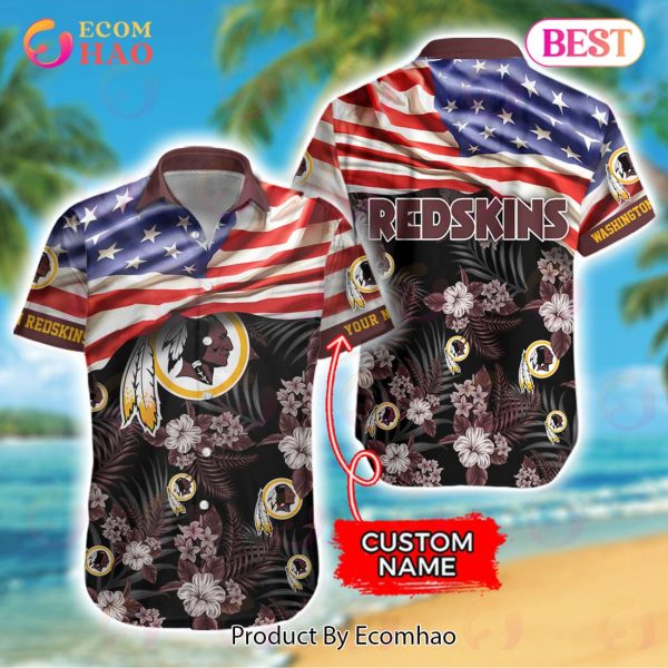 NFL Washington Redskins Hawaiian Shirt & Short New Trending