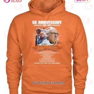 60 Anniversary 1963 – 2023 Jim Boeheim Syracuse Thank You For The Memories T-Shirt