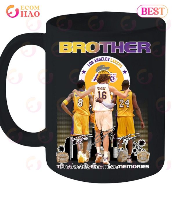 Gasol And Bryant You’ll Always Be In My Heart My Big Brother T-Shirt