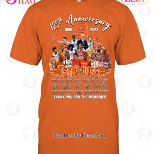 Syracuse Orange 125th Anniversary Unisex T-Shirt