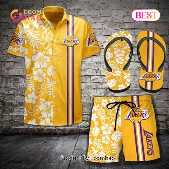 Los Angeles Lakers Hawaiian Set