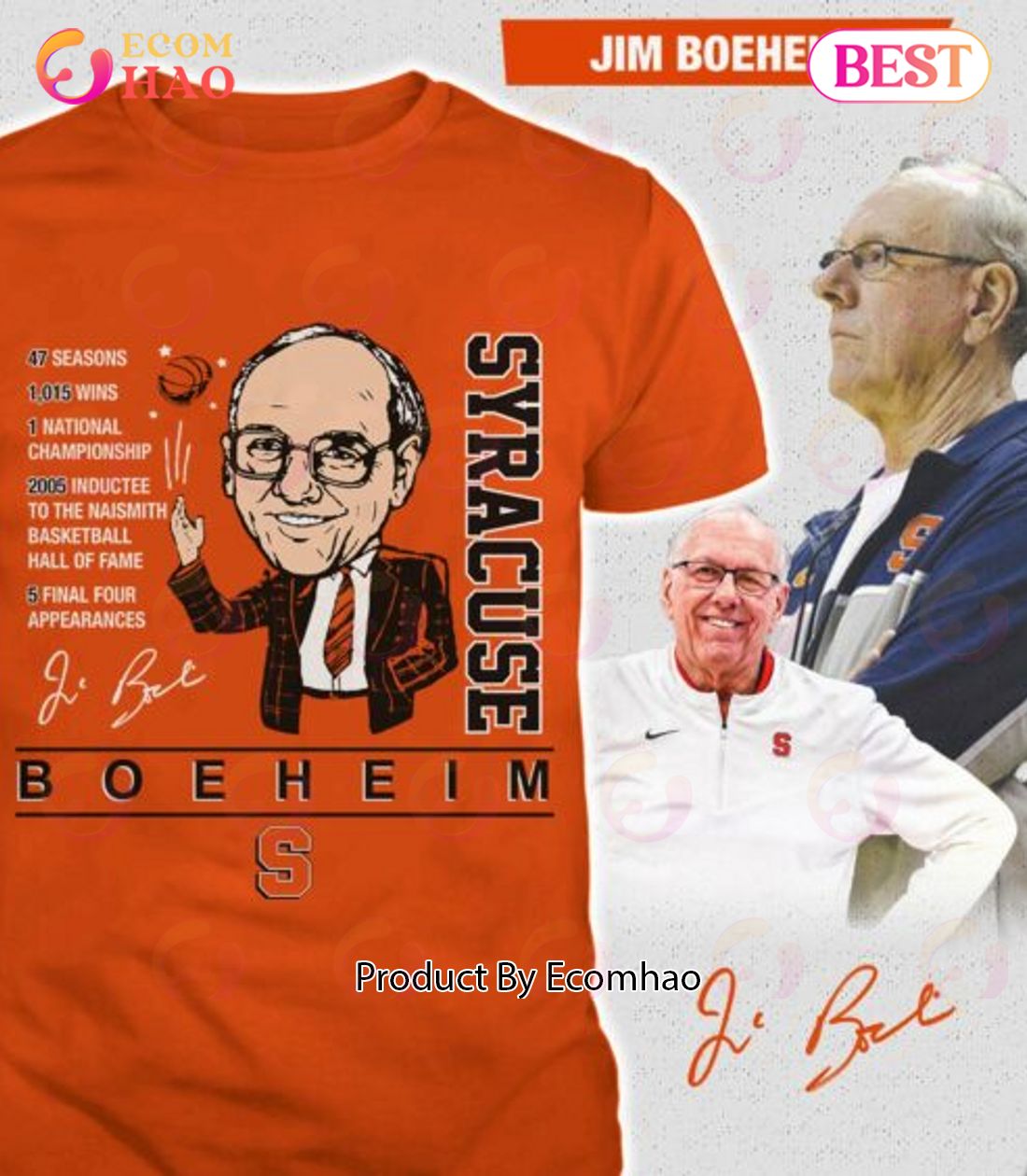 Jim Boeheim Syracuse S T-Shirt