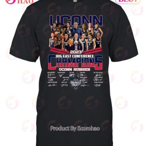 Uconn Big East Conference Champions Ucon Hushies T-Shirt