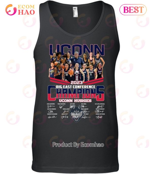 Uconn Big East Conference Champions Ucon Hushies T-Shirt
