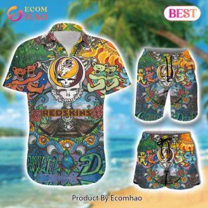 Custom Name NFL Washington Redskins Hawaiian Shirt & Short New Trending