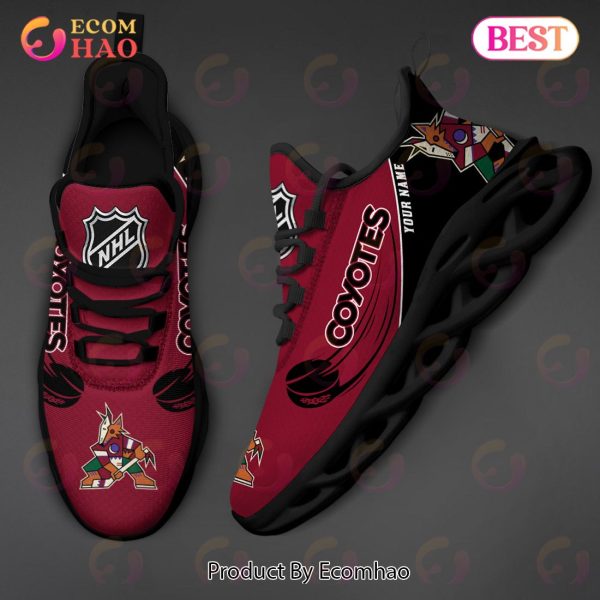 Custom Name NHL Arizona Coyotes Personalized Max Soul Shoes, Sneakers
