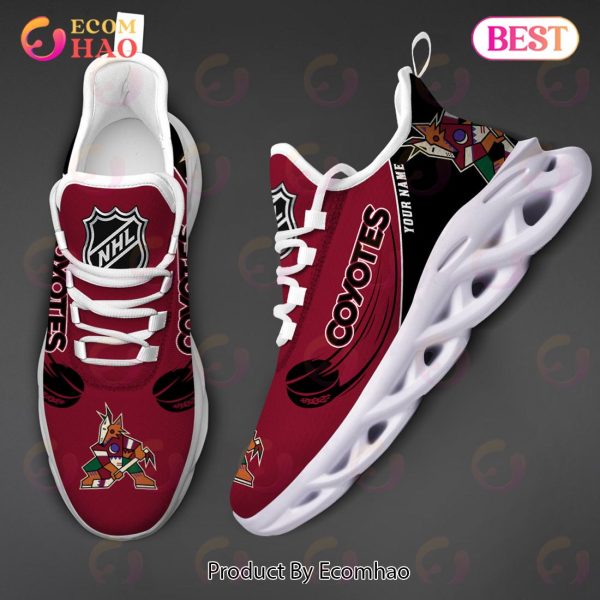 Custom Name NHL Arizona Coyotes Personalized Max Soul Shoes, Sneakers