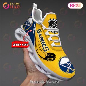 Custom Name NHL Buffalo Sabres Personalized Max Soul Shoes, Sneakers