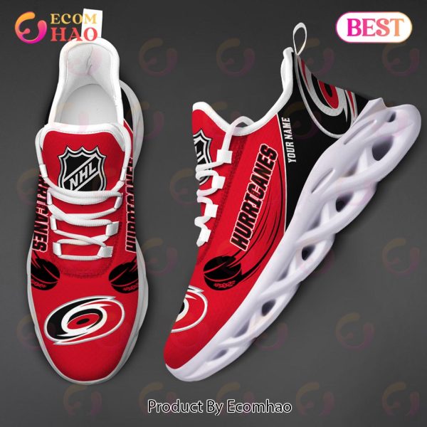Custom Name NHL Carolina Hurricanes Personalized Max Soul Shoes, Sneakers