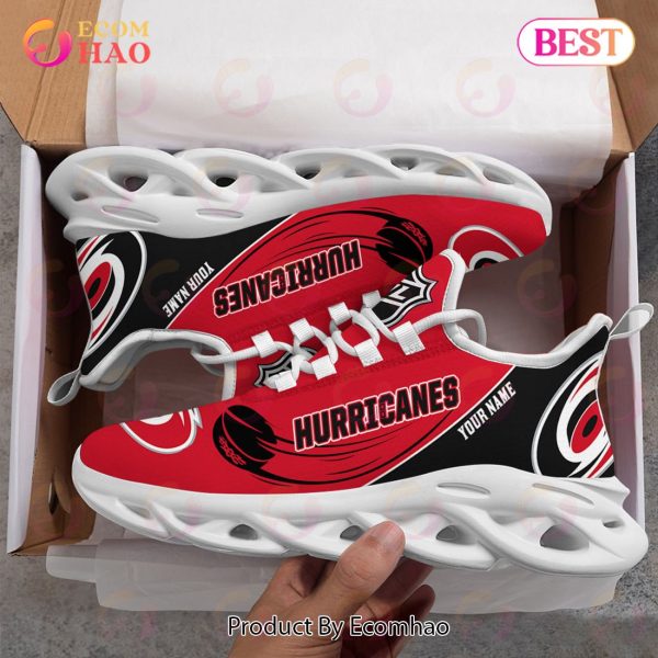 Custom Name NHL Carolina Hurricanes Personalized Max Soul Shoes, Sneakers