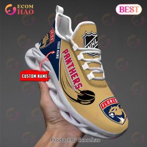 Custom Name NHL Florida Panthers Personalized Max Soul Shoes, Sneakers