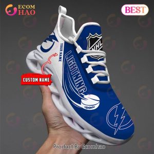 Custom Name NHL Tampa Bay Lightning Personalized Max Soul Shoes, Sneakers