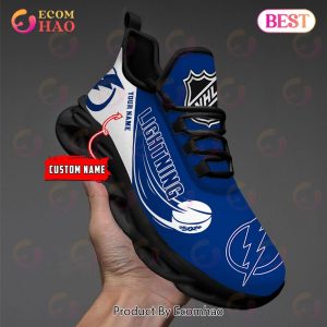 Custom Name NHL Tampa Bay Lightning Personalized Max Soul Shoes, Sneakers