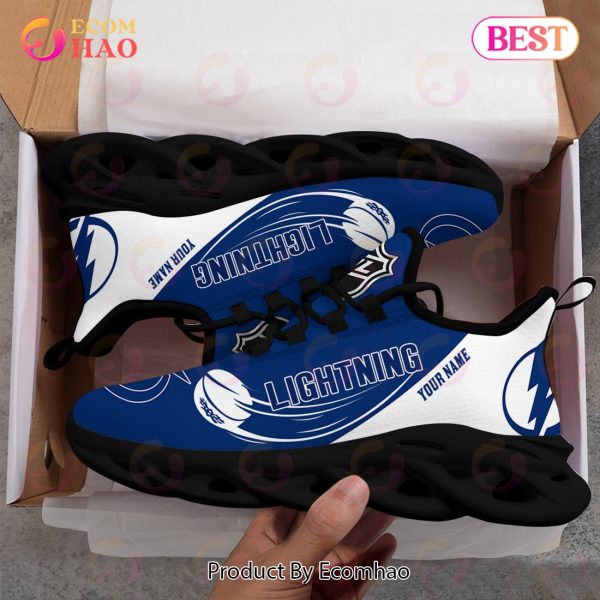 Custom Name NHL Tampa Bay Lightning Personalized Max Soul Shoes, Sneakers