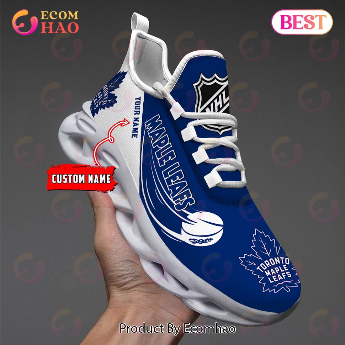 Custom Name NHL Winnipeg Jets Personalized Max Soul Shoes, Sneakers