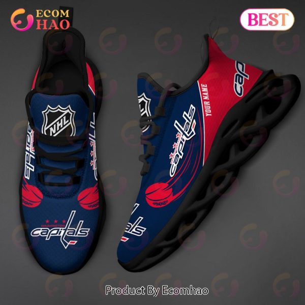 Washington Capitals Sport Shoes Custom Name NHL Max Soul Sneakers -  Freedomdesign
