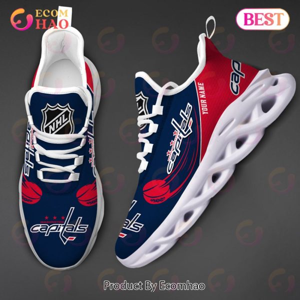 Custom Name NHL Washington Capitals Personalized Max Soul Shoes, Sneakers
