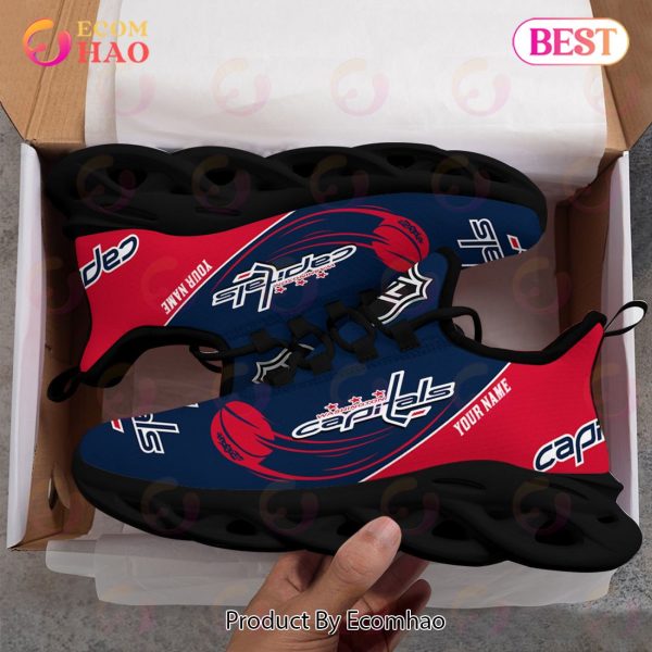 Custom Name NHL Washington Capitals Personalized Max Soul Shoes, Sneakers