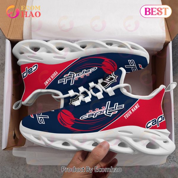 Custom Name NHL Washington Capitals Personalized Max Soul Shoes, Sneakers