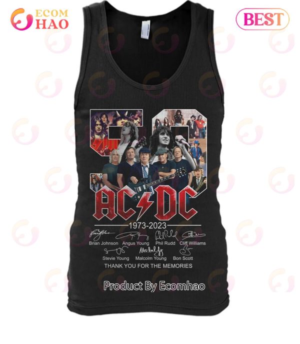 Thank You For The Memories ACDC 1973 – 2023 T-Shirt