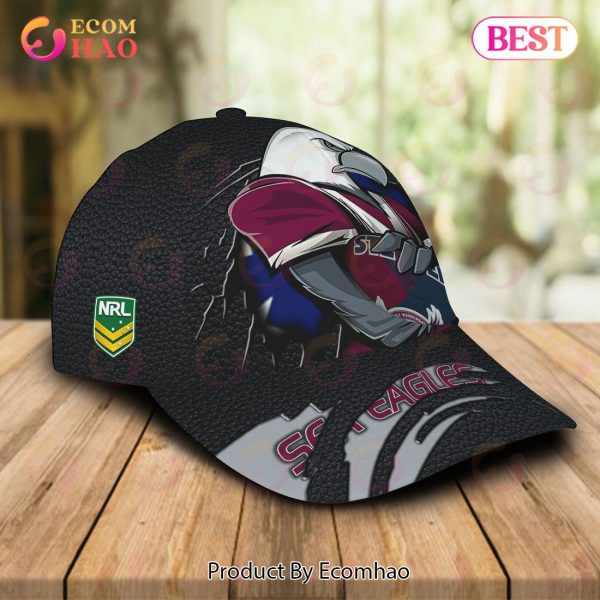 NRL Manly Sea Eagles Personalized Cap Allover Print
