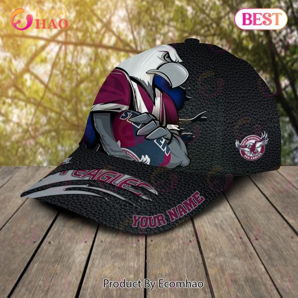NRL Manly Sea Eagles Personalized Cap Allover Print
