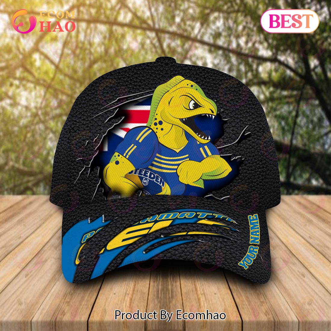 NRL Sydney Roosters Personalized Cap Allover Print