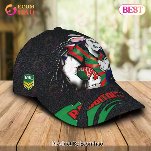 NRL South Sydney Rabbitohs Personalized Cap Allover Print