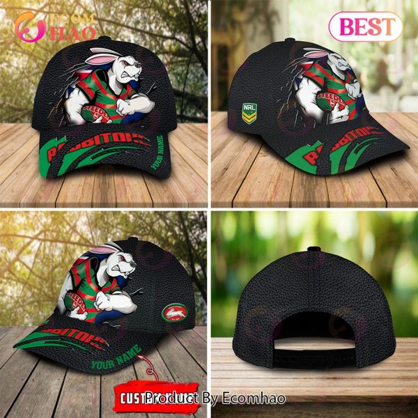 NRL South Sydney Rabbitohs Personalized Cap Allover Print