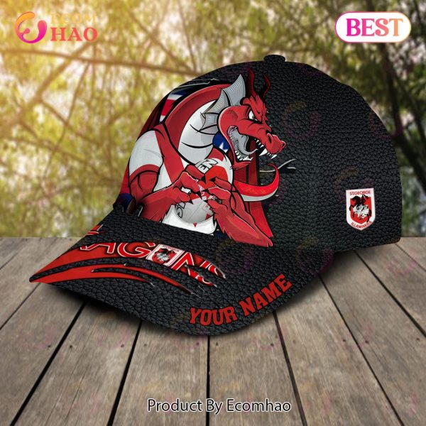 NRL St. George Illawarra Dragons Personalized Cap Allover Print