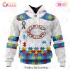 Personalized NFL Cincinnati Bengals Special Autism Awareness Design 3D Hoodie