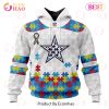 Personalized NFL Cleveland Browns Special Autism Awareness Design 3D Hoodie