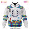 Personalized NFL Jacksonville Jaguars Special Autism Awareness Design 3D Hoodie
