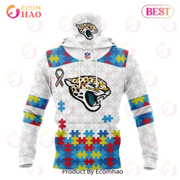 Personalized NFL Jacksonville Jaguars Special Autism Awareness Design 3D Hoodie
