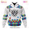 Personalized NFL Kansas City Chiefs Special Autism Awareness Design 3D Hoodie