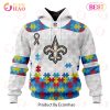 Personalized NFL New England Patriots Special Autism Awareness Design 3D Hoodie