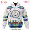 Personalized NFL San Francisco 49ers Special Autism Awareness Design 3D Hoodie