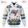 Personalized NFL Tennessee Titans Special Autism Awareness Design 3D Hoodie