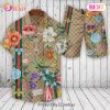 Luxury Men’s Gucci Beachwear – Stars Print Shirt and Shorts Set