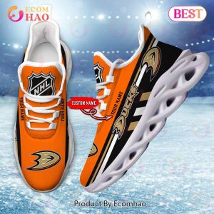 NHL Anaheim Ducks Perfect Gift for fans Personalized Max Soul Chunky Sneakers, Shoes