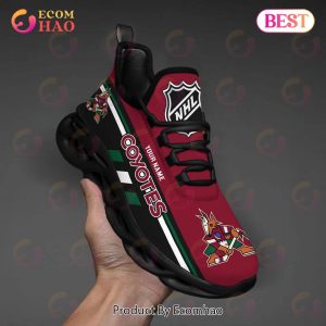 NHL Arizona Coyotes Perfect Gift for fans Personalized Max Soul Chunky Sneakers, Shoes