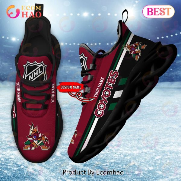 NHL Arizona Coyotes Perfect Gift for fans Personalized Max Soul Chunky Sneakers, Shoes