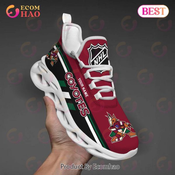NHL Arizona Coyotes Perfect Gift for fans Personalized Max Soul Chunky Sneakers, Shoes