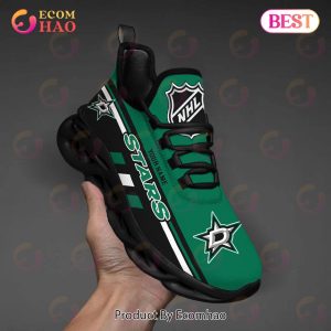 NHL Dallas Stars Perfect Gift for fans Personalized Max Soul Chunky Sneakers, Shoes