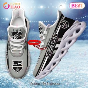 NHL Los Angeles Kings Perfect Gift for fans Personalized Max Soul Chunky Sneakers, Shoes