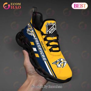 NHL Nashville Predators Perfect Gift for fans Personalized Max Soul Chunky Sneakers, Shoes