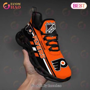 NHL Philadelphia Flyers Perfect Gift for fans Personalized Max Soul Chunky Sneakers, Shoes