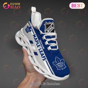 NHL Toronto Maple Leafs Perfect Gift for fans Personalized Max Soul Chunky Sneakers, Shoes