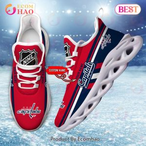 NHL Washington Capitals Perfect Gift for fans Personalized Max Soul Chunky Sneakers, Shoes