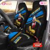 NFL Las Vegas Raiders Custom Name Mickey Mouse Car Seat Covers